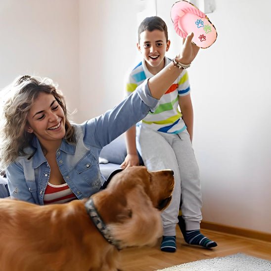 femme chien  jouet pour chien peluche pantoufle garçon