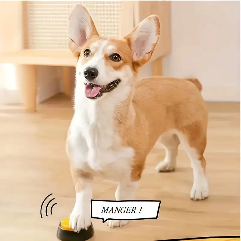 chien jouet pour chien chienparlant jaune